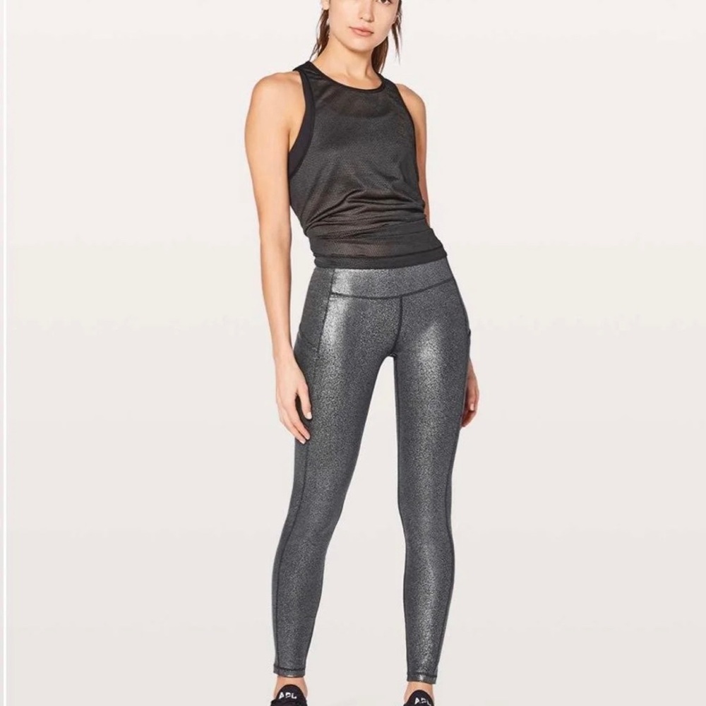 Lululemon Speed Up Tight 28” Foil, Sz 10